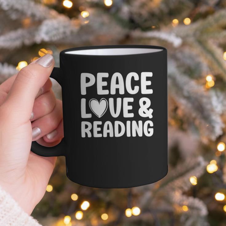Reading I Love Books And Reading Graphic Print Coffee Mug