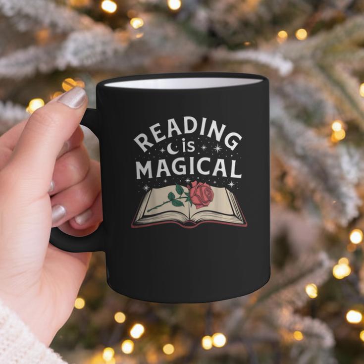 Reading Is Magical Book Lover Bookworm Librarian Library Day Graphic Print Coffee Mug Reading Is Magical Book Lover Bookworm Librarian Library Day Graphic Print Coffee Mug