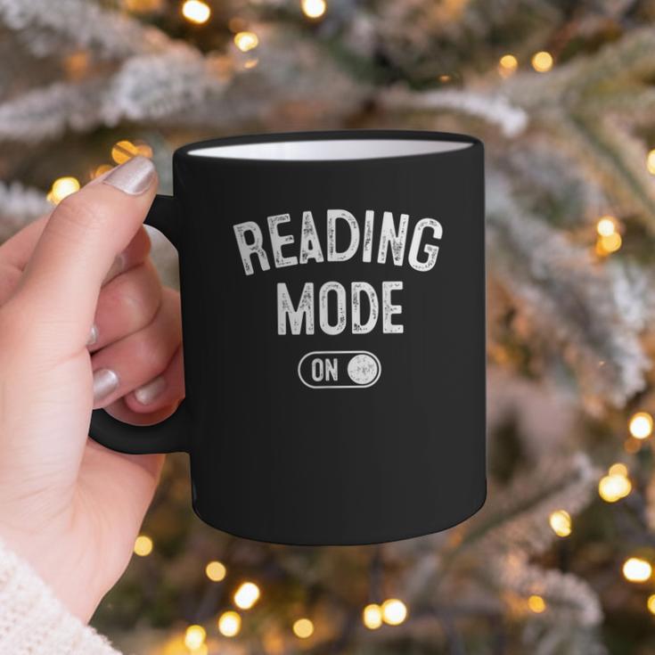 Reading Mode On Book Lover Librarian Teacher Graphic Print Coffee Mug