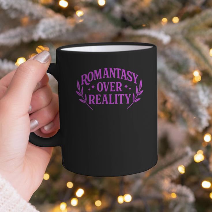 Romantasy Book Reader Aesthetic With Fantasy Feels Graphic Print Coffee Mug