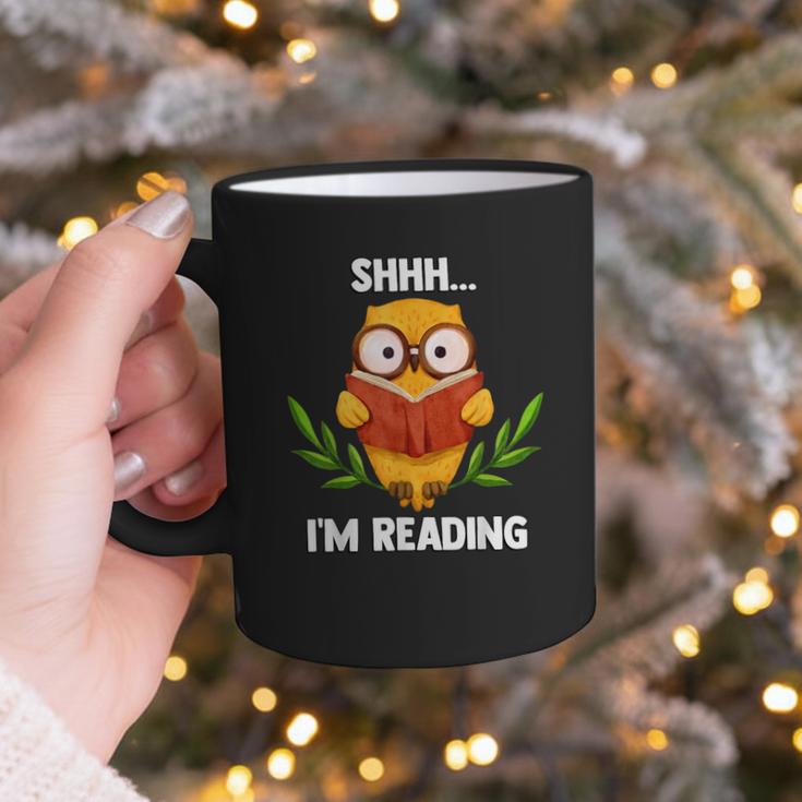 Shhh I'm Reading World Book Day Costume 2026 Kids Graphic Print Coffee Mug