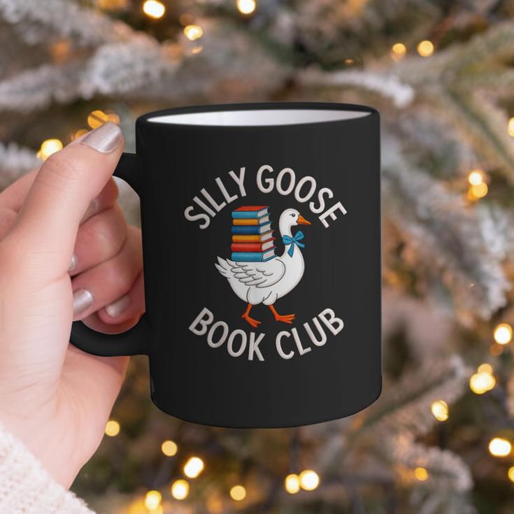 Silly Goose Book Club Reading Lover Graphic Print Coffee Mug