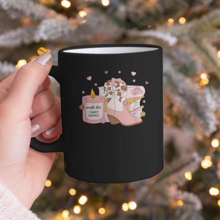 Smells Like Cowboy Romance Book Lover Graphic Print Coffee Mug