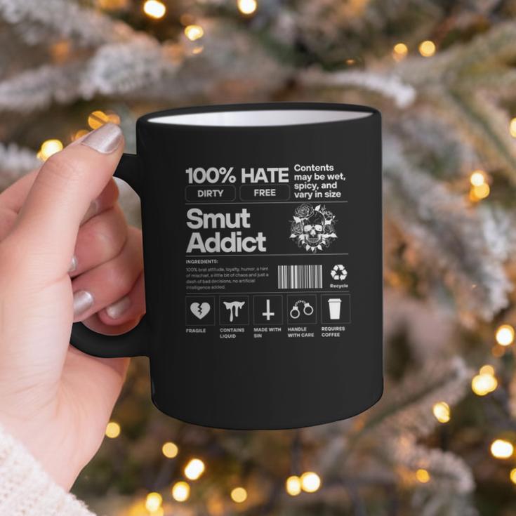 Smutty Book Addict Romance Book Lover Smut Addict Ingredient Graphic Print Coffee Mug