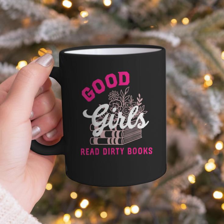 Smutty Book Merch Good Girls Read Dirty Books Smut Readers Graphic Print Coffee Mug