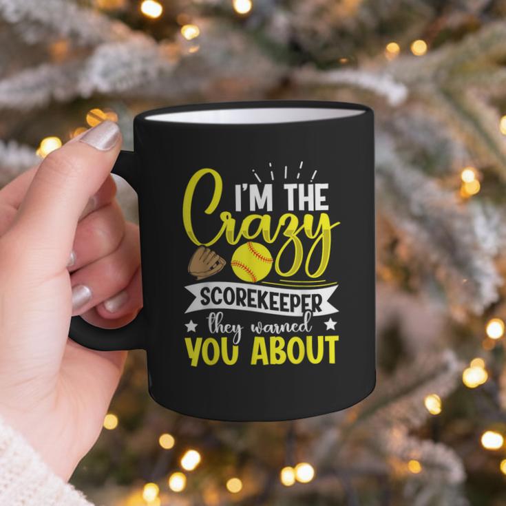 Softball Scorekeeper For a Score Book Keeper Graphic Print Coffee Mug