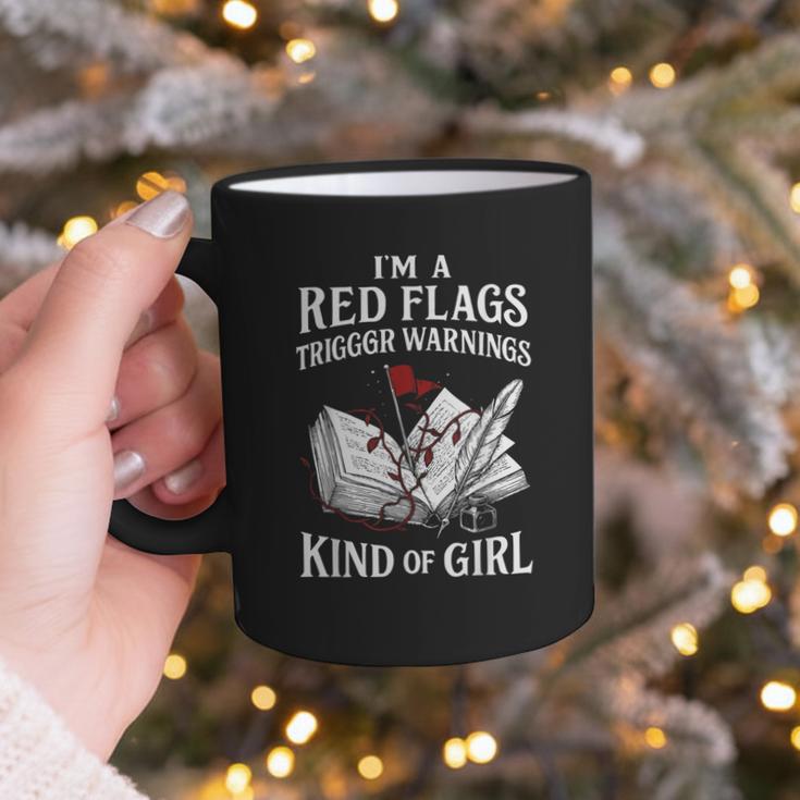 Spicy Book Reader Morally Gray Dark Romance Bookish Graphic Print Coffee Mug