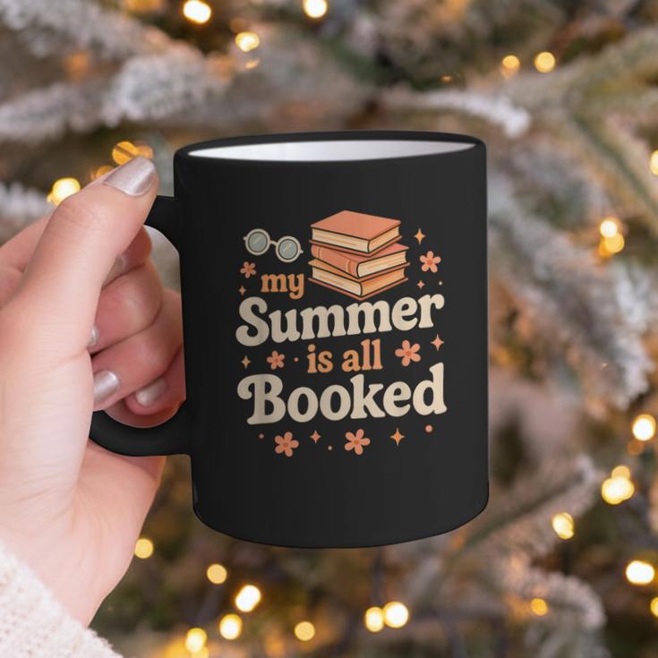 My Summer Is All Booked Book Lover Reading Vacation 2025 Graphic Print Coffee Mug My Summer Is All Booked Book Lover Reading Vacation 2025 Graphic Print Coffee Mug
