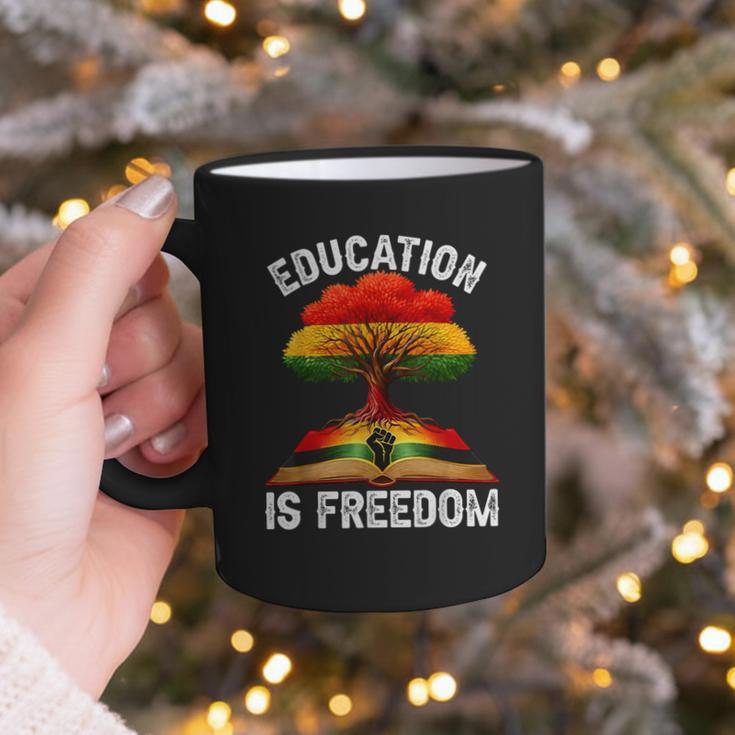 History Education Is Freedom Books Black History Graphic Print Coffee Mug History Education Is Freedom Books Black History Graphic Print Coffee Mug