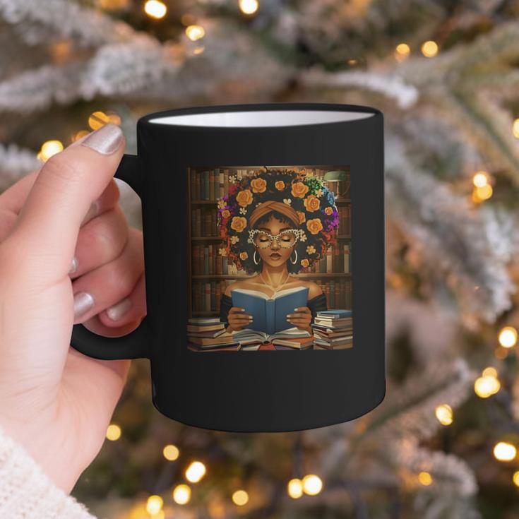 History Month Black Afro Girl Women Book Lovers Flower Graphic Print Coffee Mug History Month Black Afro Girl Women Book Lovers Flower Graphic Print Coffee Mug