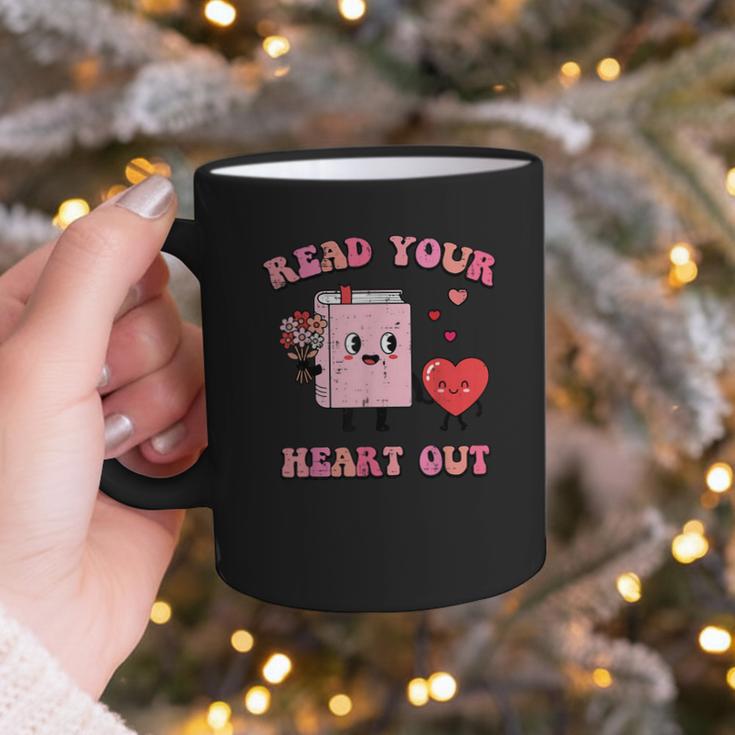 Valentines Day Book Read Your Heart Out Women Men Kids Graphic Print Coffee Mug Valentines Day Book Read Your Heart Out Women Men Kids Graphic Print Coffee Mug