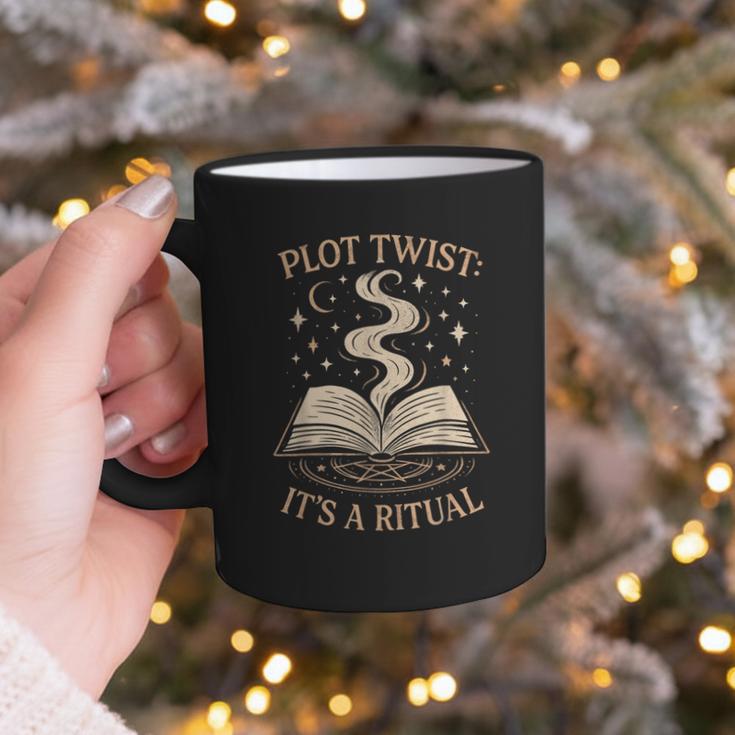 Witchy Book Club Pagan Reader Occult Fiction Coven Ritual Graphic Print Coffee Mug Witchy Book Club Pagan Reader Occult Fiction Coven Ritual Graphic Print Coffee Mug