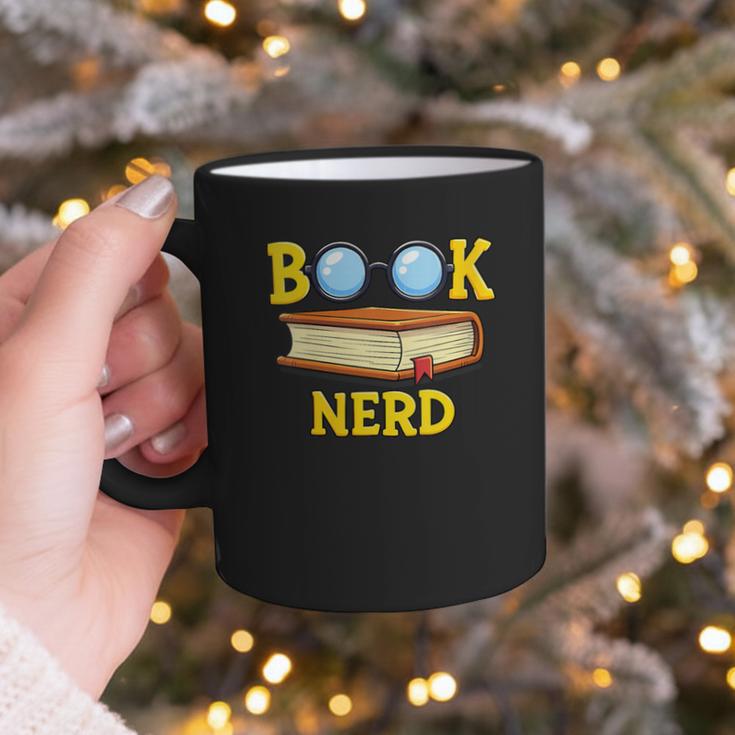 Women's Adorable Book Nerd Typography Minimalist Library Lover Graphic Print Coffee Mug
