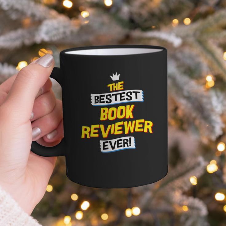 Women's Best Book Reviewer Critic Job Occupation Graphic Print Coffee Mug