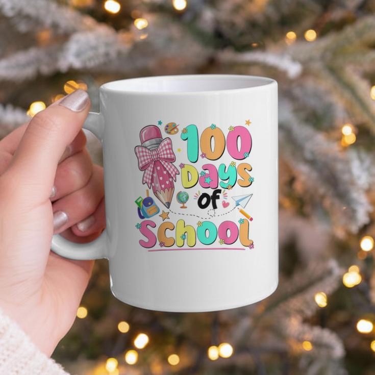 100th Day Of School Teacher Books 100 Days Of School Women Graphic Print Coffee Mug