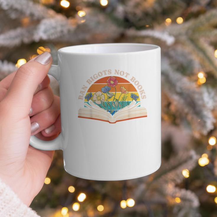Ban Bigots Not Books Graphic Print Coffee Mug