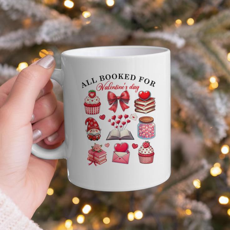 All Booked For Valentine's Day Book Lover Bookworm Bookish Graphic Print Coffee Mug All Booked For Valentine's Day Book Lover Bookworm Bookish Graphic Print Coffee Mug