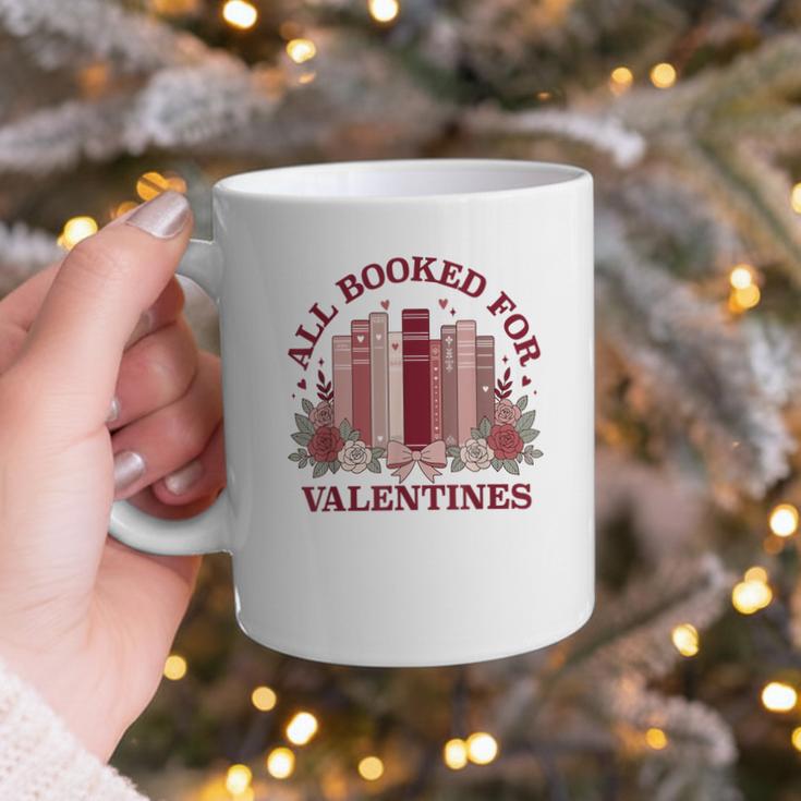 All Booked For Valentines Day Bookish Readers Book Lovers Graphic Print Coffee Mug