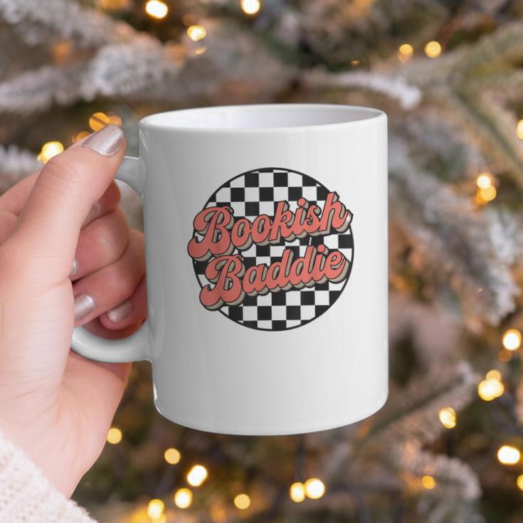Bookish Baddie Retro Aesthetic Typography Graphic Print Coffee Mug