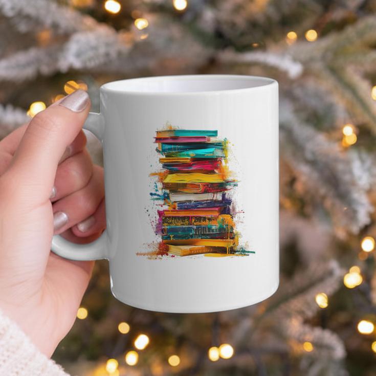 Books Painting Colorful Art Abstract Graphic Books Graphic Print Coffee Mug Books Painting Colorful Art Abstract Graphic Books Graphic Print Coffee Mug