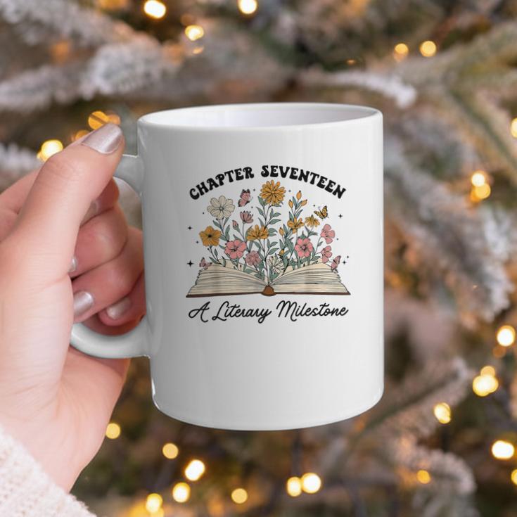 Chapter 17 A Literary Milestone 17th Birthday Book Lovers Graphic Print Coffee Mug