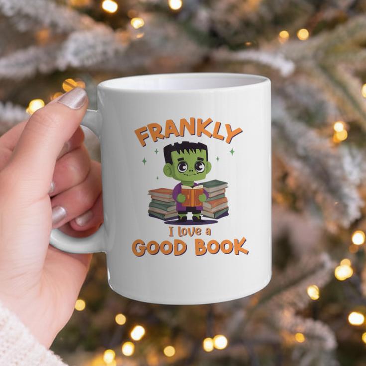 Cute Halloween Teacher Librarian Frankenstein Reading Books Graphic Print Coffee Mug Cute Halloween Teacher Librarian Frankenstein Reading Books Graphic Print Coffee Mug