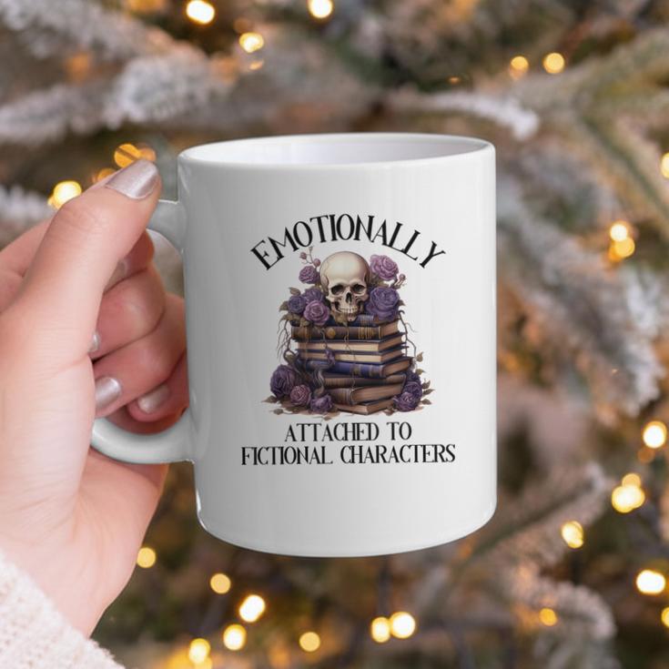 Dark Romance Book Emotionally Attached Fictional Characters Graphic Print Coffee Mug Dark Romance Book Emotionally Attached Fictional Characters Graphic Print Coffee Mug
