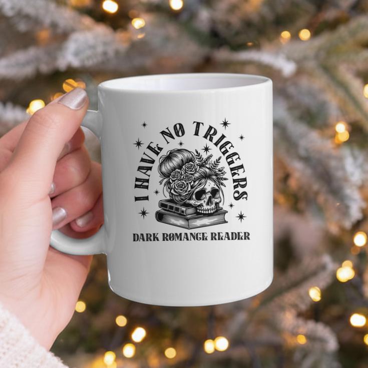 Dark Romance Merch Spicy Book Lover No Triggers Warning Graphic Print Coffee Mug Dark Romance Merch Spicy Book Lover No Triggers Warning Graphic Print Coffee Mug