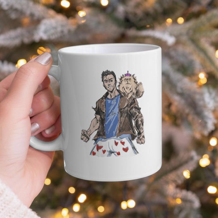 Dungeon Crawler Carl Sketchbook Princess Donut And Carl Book Graphic Print Coffee Mug Dungeon Crawler Carl Sketchbook Princess Donut And Carl Book Graphic Print Coffee Mug