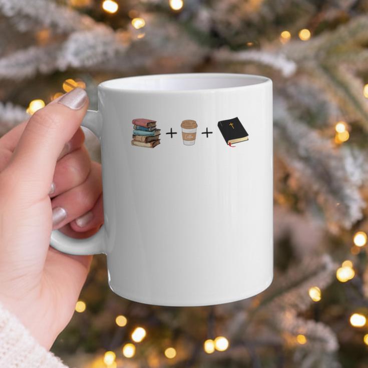 Everything a Girl Needs Books Coffee Jesus Graphic Print Coffee Mug