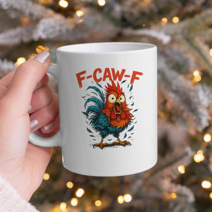 F-Caw-F Rooster F Awk F Chicken Coffee Romance Books Lover Graphic Print Coffee Mug