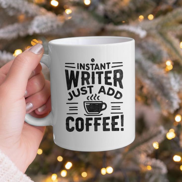 Instant Writer Just Add Coffee Author Book Writing Books Graphic Print Coffee Mug