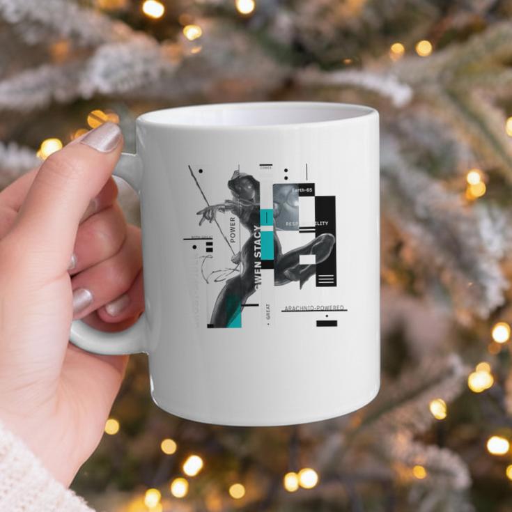Marvel Spider-Man Gwen Stacy Responsibility Book Covers Graphic Print Coffee Mug