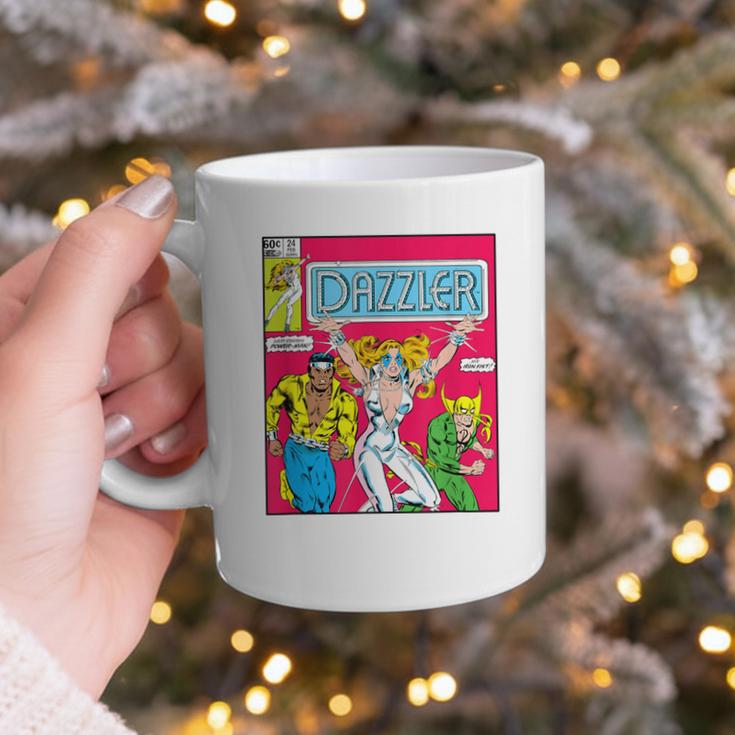 Marvel Universe Classic Dazzler Vintage Comic Book Cover Graphic Print Coffee Mug