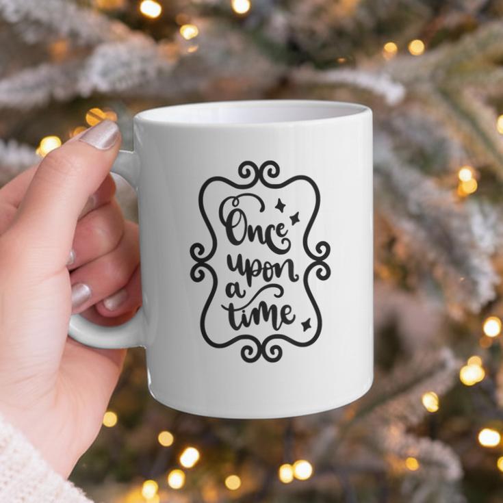Once Upon A Time Fairytale Book Lover Reading Graphic Print Coffee Mug