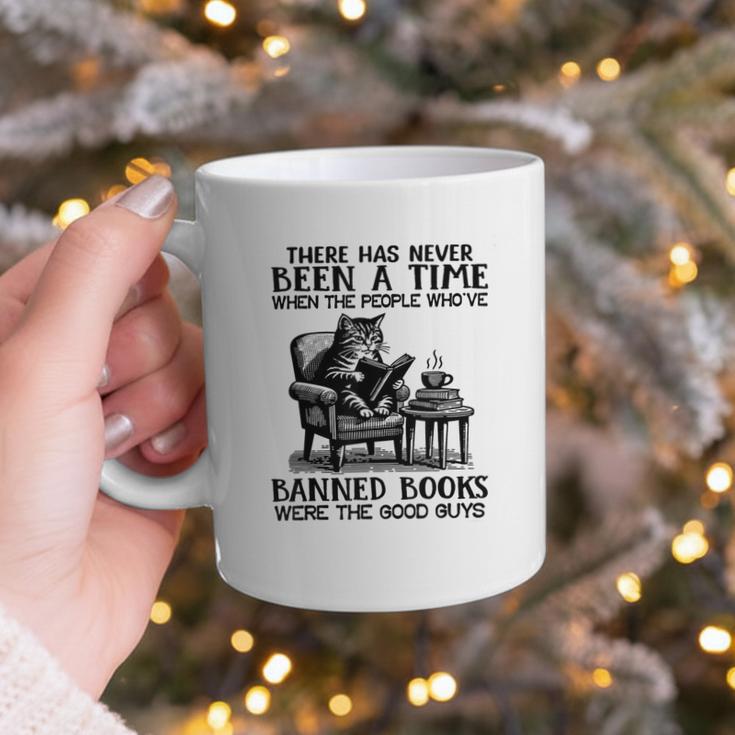 The People Who'Ve Banned Books Were The Good Guys Graphic Print Coffee Mug The People Who'Ve Banned Books Were The Good Guys Graphic Print Coffee Mug