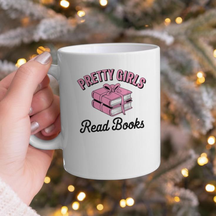 Pretty Girls Read Books Bookworm Book Lover Teacher Graphic Print Coffee Mug Pretty Girls Read Books Bookworm Book Lover Teacher Graphic Print Coffee Mug