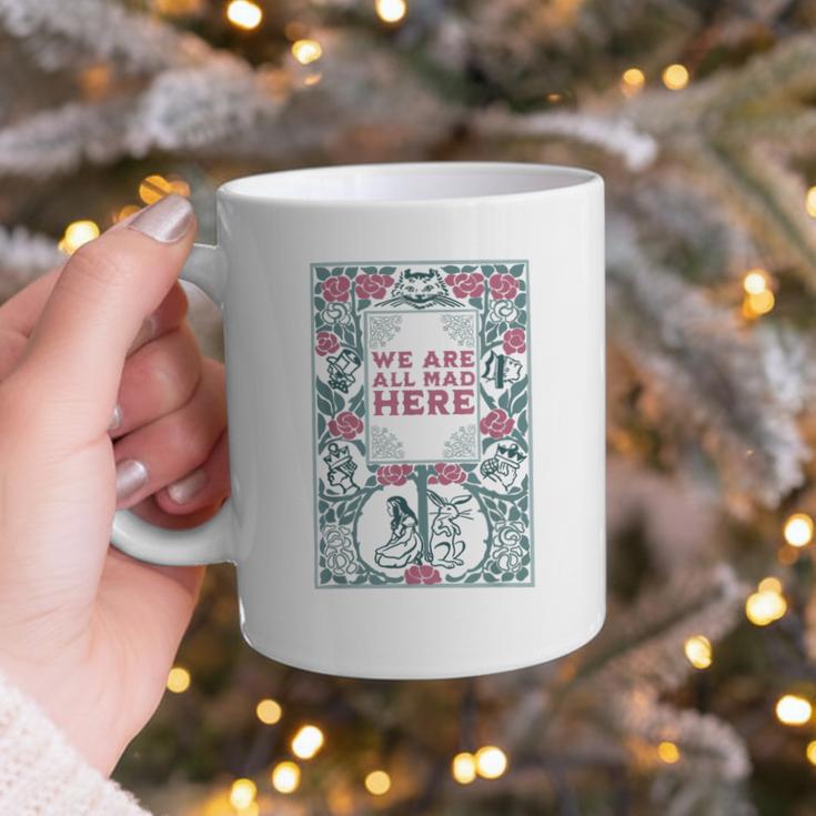 Puddin Threads Cheshire Cat Alice In Wonderland Vintage Book Adults Small Short Sleeve Classic Fit Graphic Print Coffee Mug