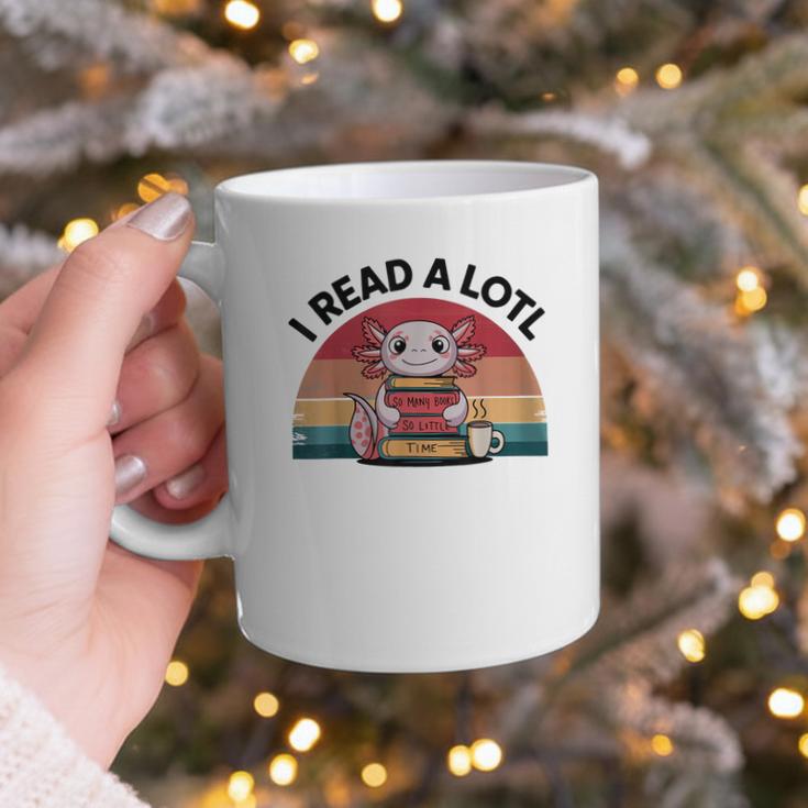 I Read Alotl Axolotl Retro Reading Books Lover Vintage Graphic Print Coffee Mug I Read Alotl Axolotl Retro Reading Books Lover Vintage Graphic Print Coffee Mug