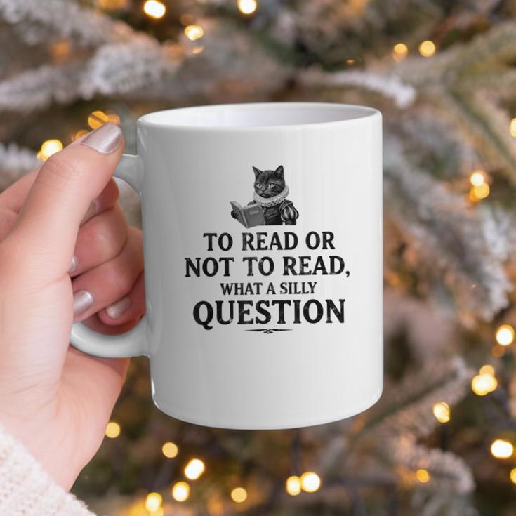To Read Or Not To Read Book Lover Readers Bookworm Reading Graphic Print Coffee Mug