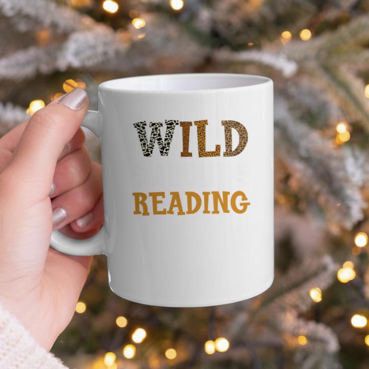 Reading Lover Apparel Wild About Reading Reading Books Graphic Print Coffee Mug