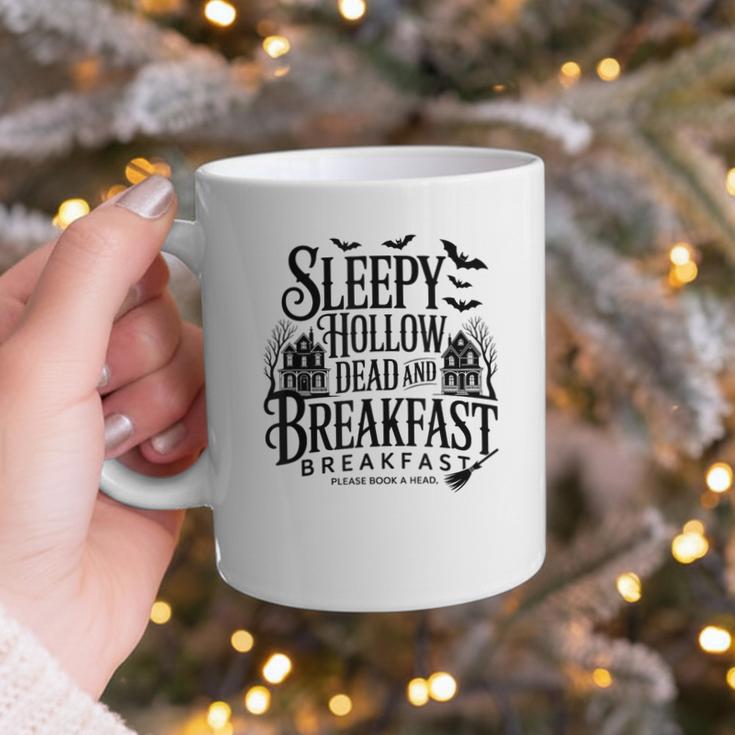 Sleepy Hollow Dead And Breakfast Please Book Ahead Graphic Print Coffee Mug