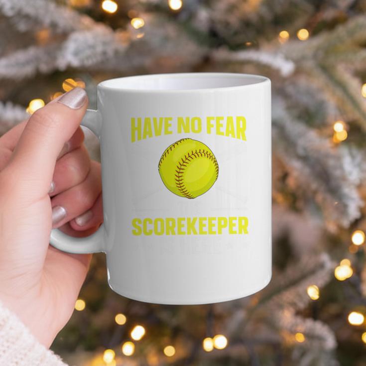 Softball Scorekeeper For a Score Book Keeper Premium Tri-Blend Graphic Print Coffee Mug