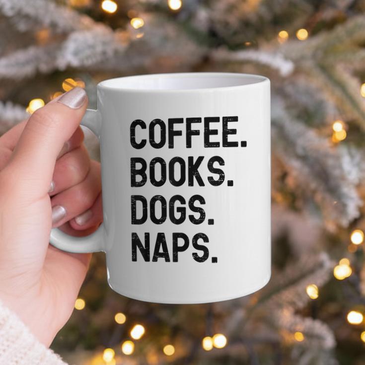 Vintage Coffee Books Dogs Naps Retro Graphic Print Coffee Mug Vintage Coffee Books Dogs Naps Retro Graphic Print Coffee Mug