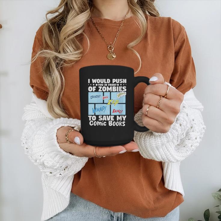 Comics Collecting Book Collector Guide Comics Lover Graphic Print Coffee Mug