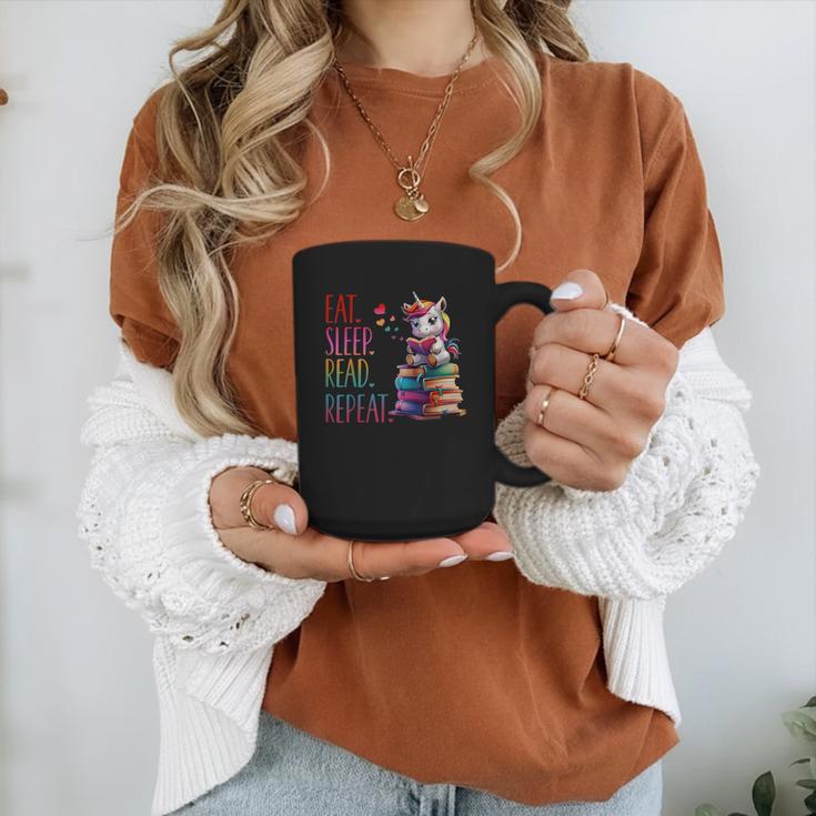Eat Sleep Read Repeat Unicorn Read Book Reading Lovers Kids Graphic Print Coffee Mug Eat Sleep Read Repeat Unicorn Read Book Reading Lovers Kids Graphic Print Coffee Mug