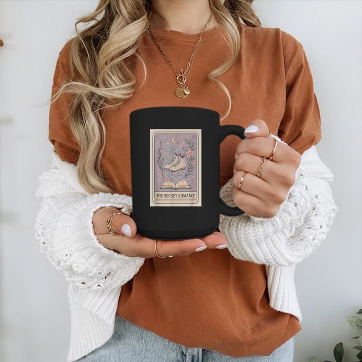 Hockey Romance Tarot Card Books Reader Cozy Reading Graphic Print Coffee Mug