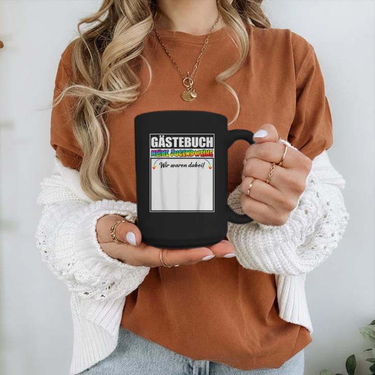 Meine Jugendweihe Guest Book Colourful Wir Waren Dabei MäDchen German Graphic Print Coffee Mug