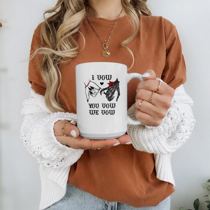 I Vow You Vow We Vow Merch Dark Romance Smutty Book Smutt Graphic Print Coffee Mug