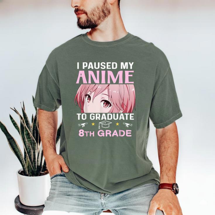 8th Grade Graduation Anime 2024 Graduate Middle School Girls Men's Comfort Colors T-Shirt